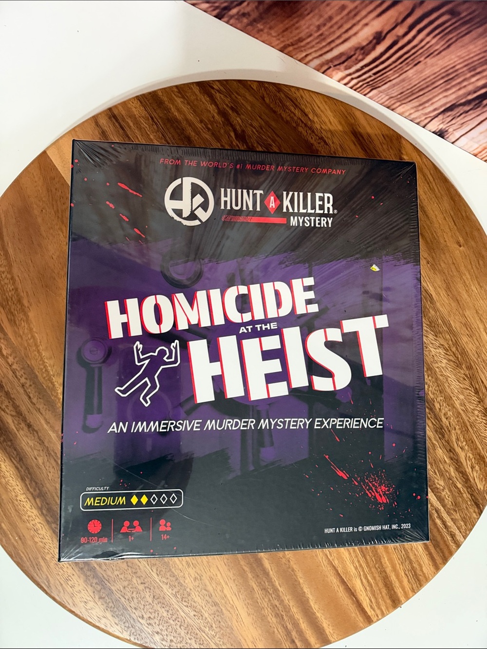 Homicide at the Heist Mystery Game - Purple